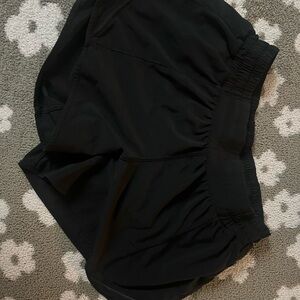 Women's Black Athletic Shorts